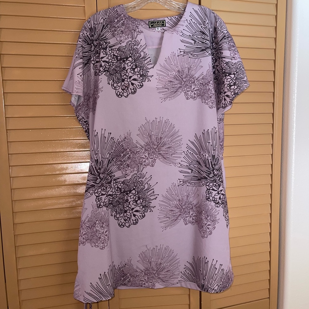 Zara Lilac Floral Mini Dress